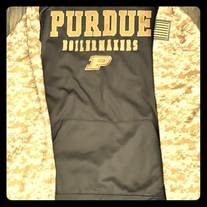 PURDUE BRAND NEW BEAUTIFUL CAMO HOODIE
